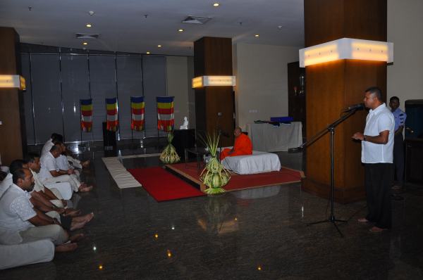 Dharma Deshana at AFHQ